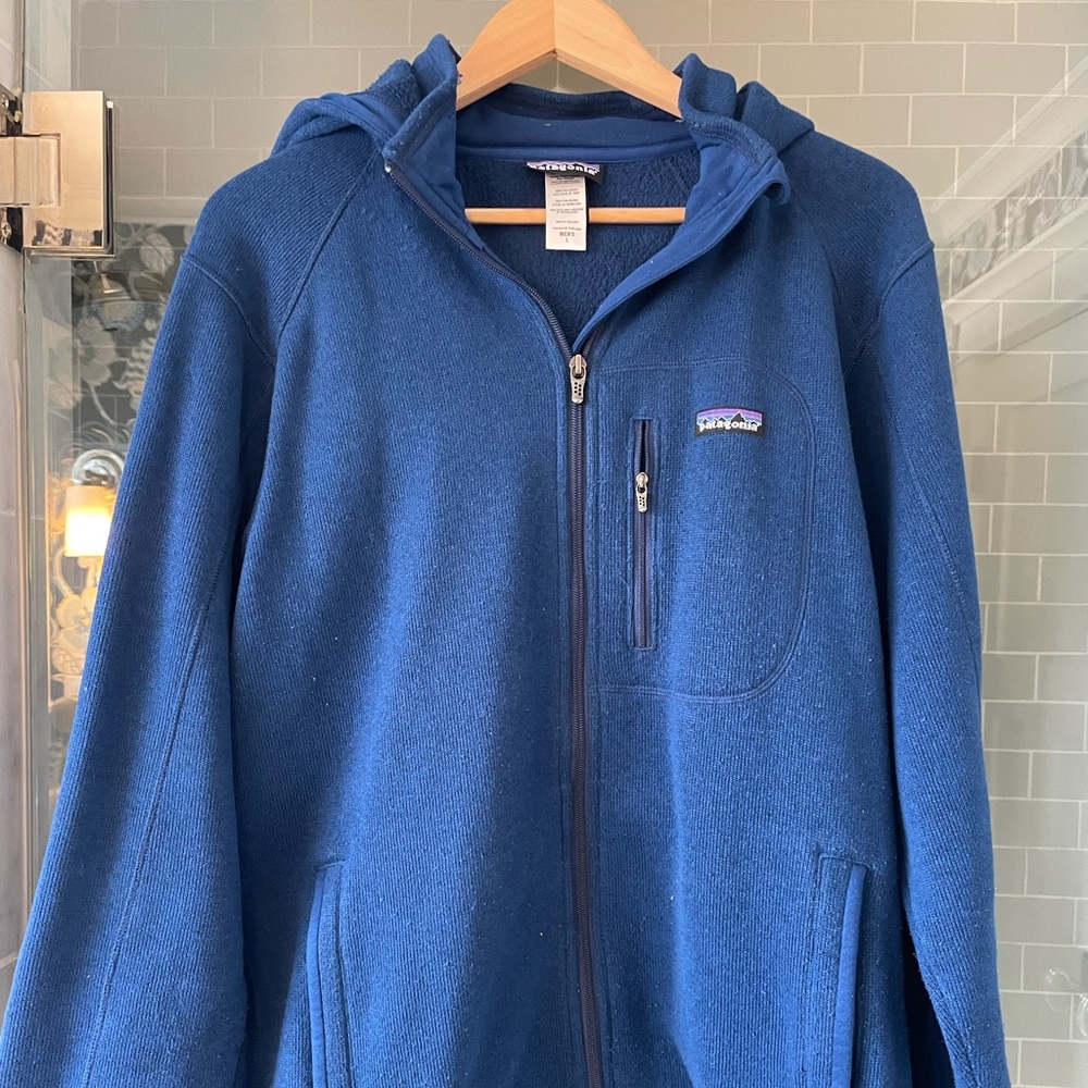 Patagonia mens better sweater hoodie